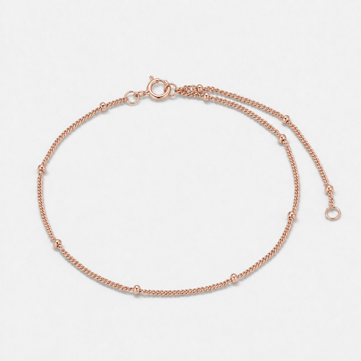 Satellite Chain Bracelet - 18k Rose Gold Vermeil