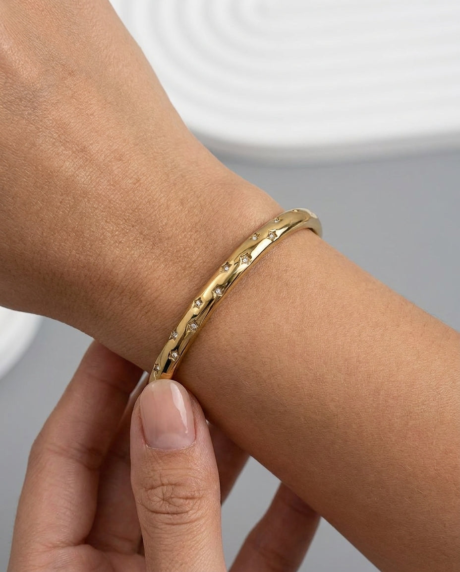 elegant cuff bracelet for small wrists