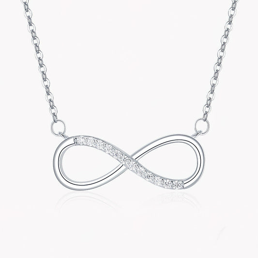 Infinite love necklace in 925 sterling silver
