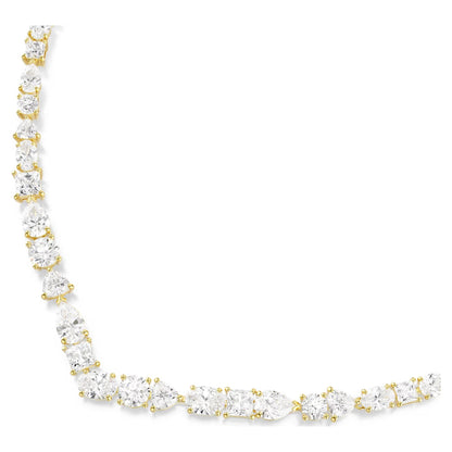 Mitzi V-necklace shown with elegant evening look