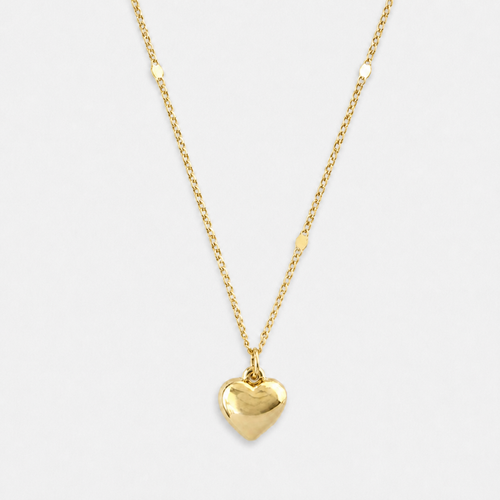 Dainty Love Pendant Clavicle Necklace - Gold