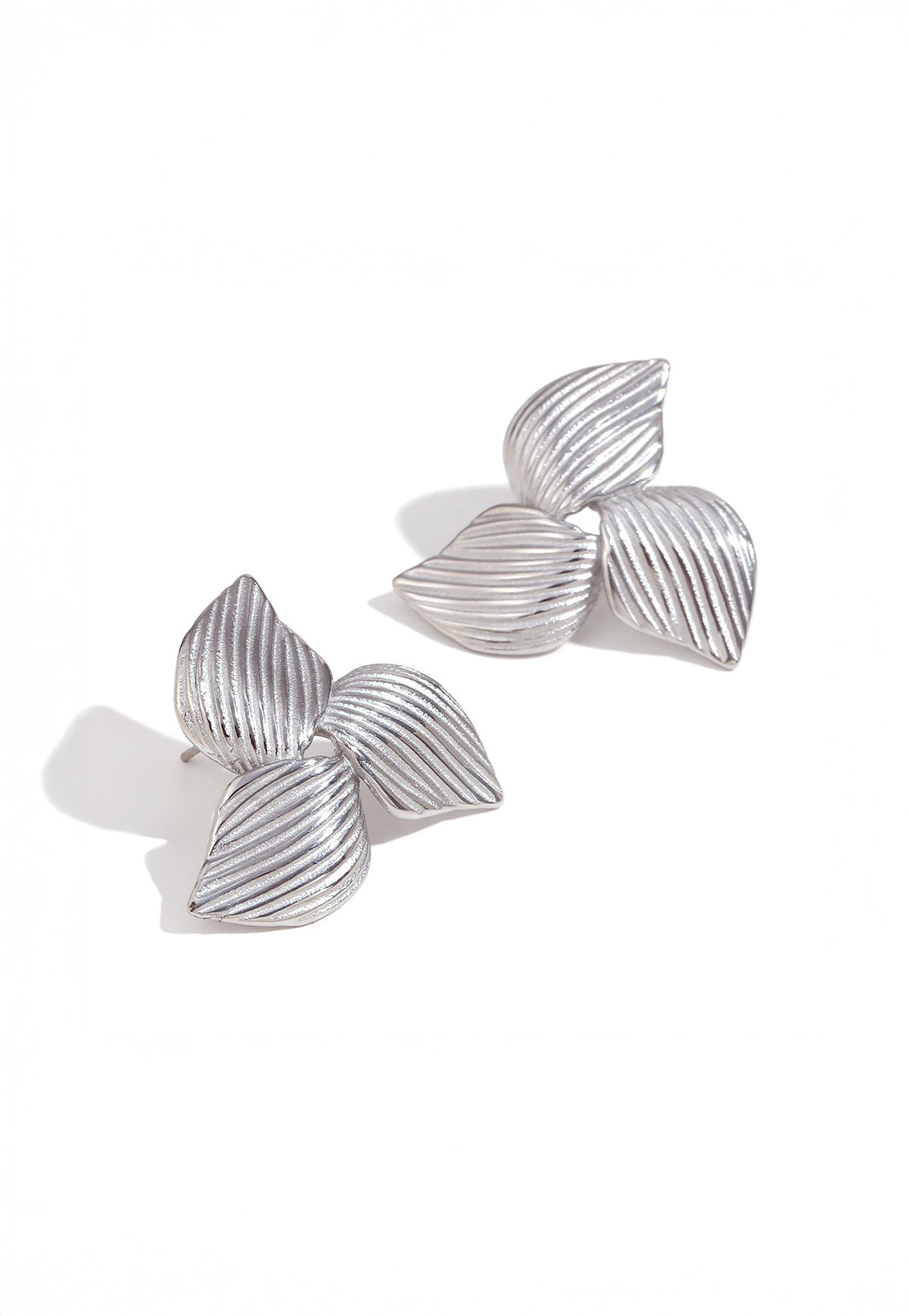 Trio in bloom earrings, refined feminine jewelry