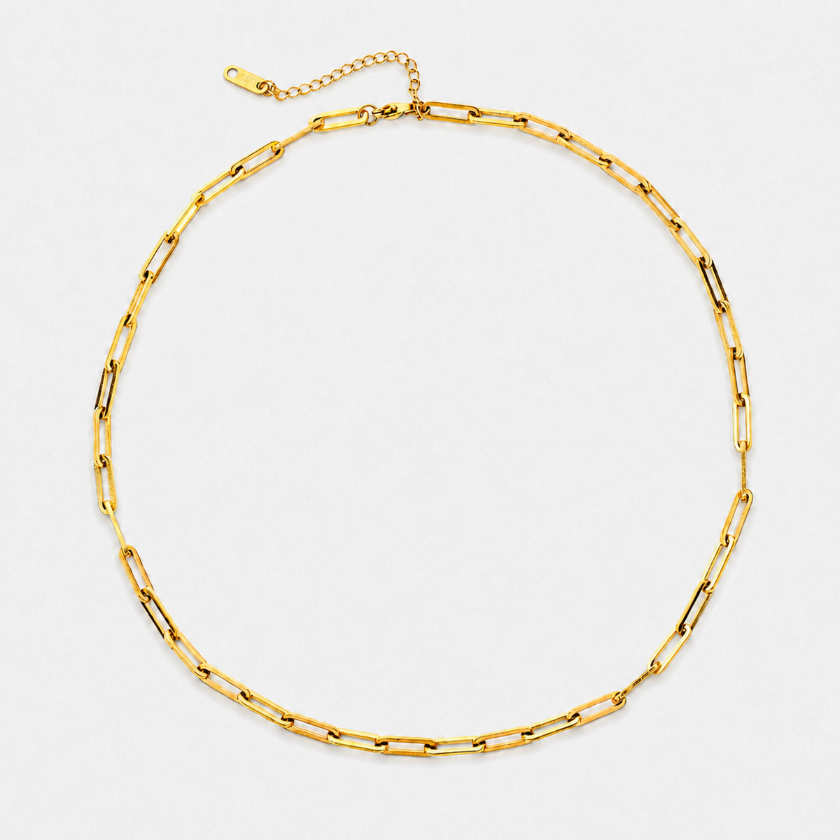 Dainty Gold Link Chain Necklace - Default Title