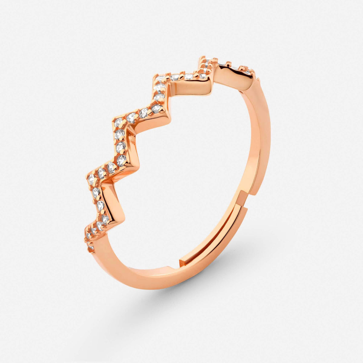 Highs and lows ring on neutral background