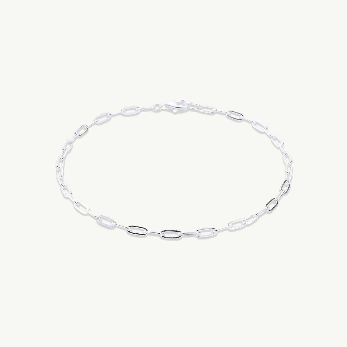 Link chain bracelet alternative angle view