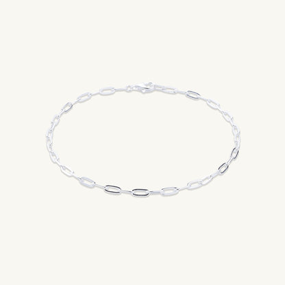 Link chain bracelet alternative angle view