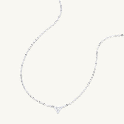 Gold lotus flower necklace, delicate jewelry – Vessaly