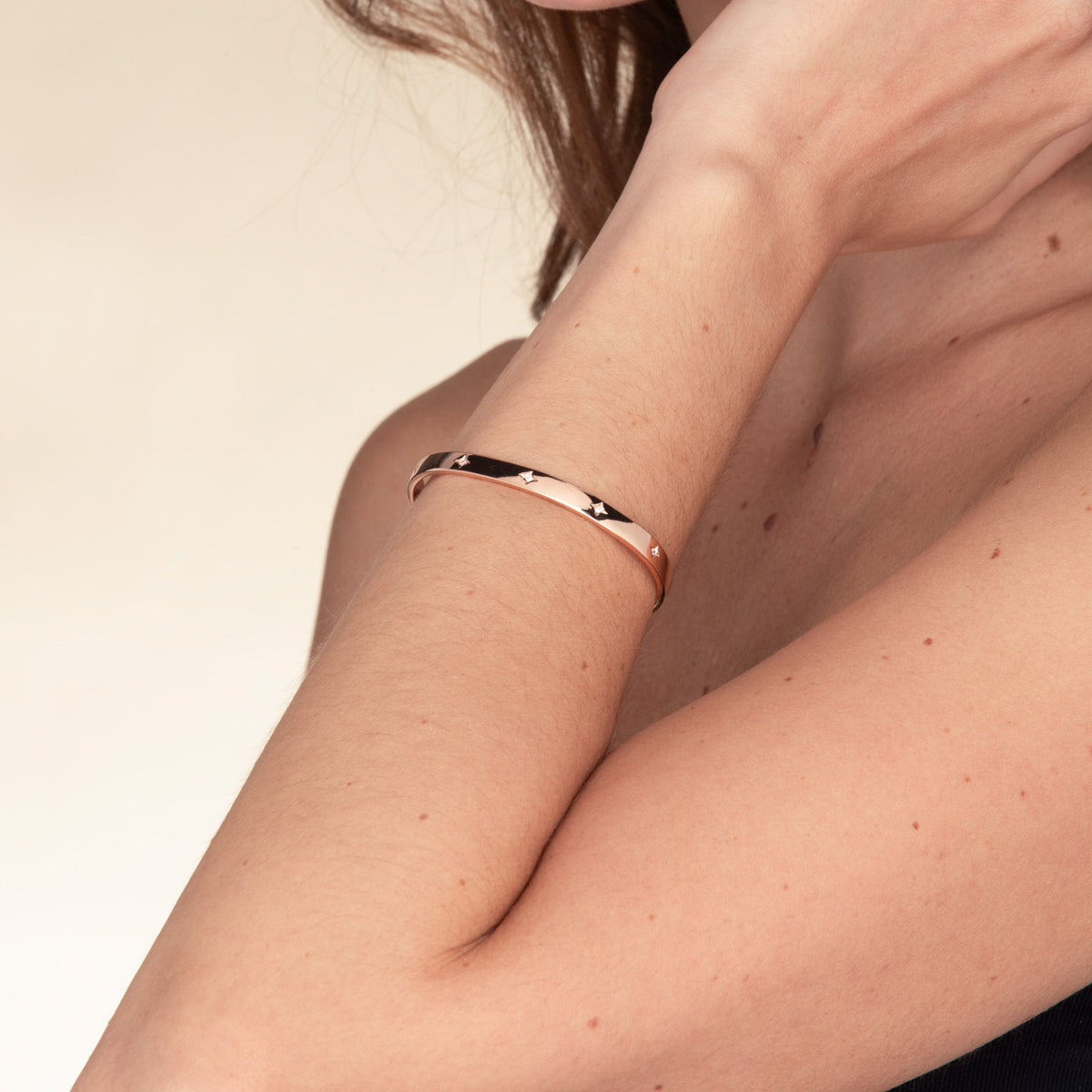 North star bangle variation H detail shot