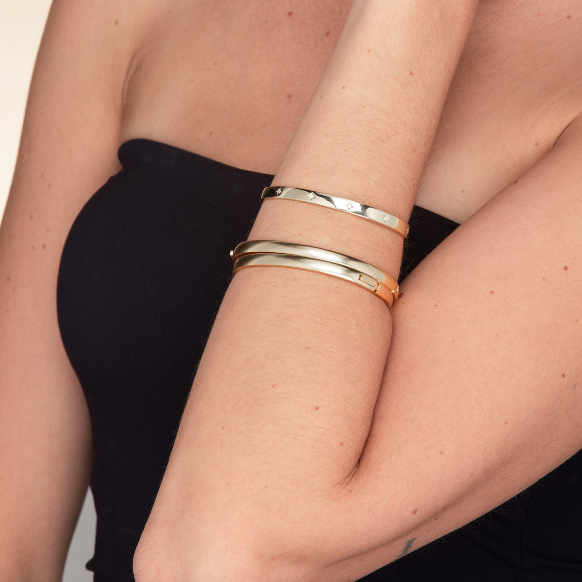 North star bangle bracelet variation A