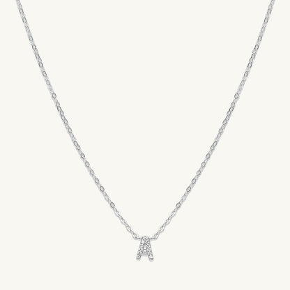 Sapphire initial pendant variation G, refined design